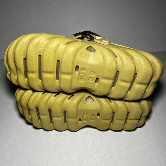 New Crocs Echo Clogs Mens Size 11 Desert Grass (207937-76A) NWT Shoes Slides - Picture 4 of 5